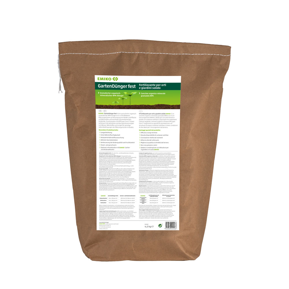 GartenDünger fest