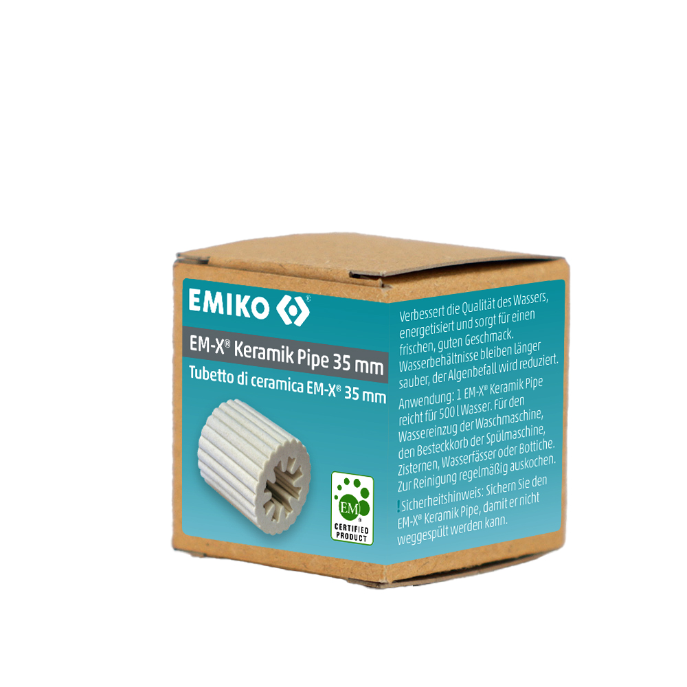 EM-X Keramik Pipe grau, 35 mm Ø