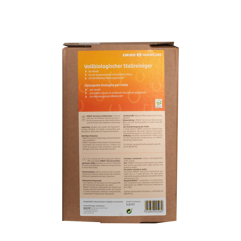 HorseCare Stallreiniger, 5,0 l BiB